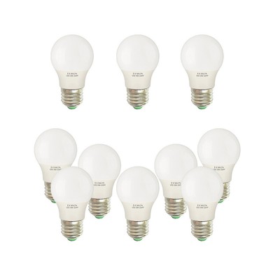 Combo 10 bóng MONSKY LED 3w tiết kiệm điện tuổi thọ cực cao vỏ nhựa mika cao cấp