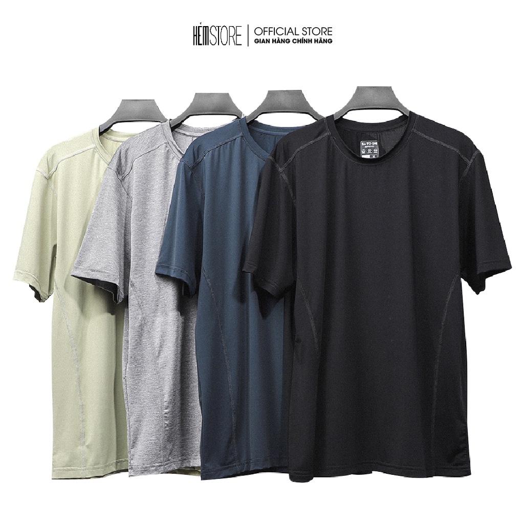 Áo thun nam thể thao SATS79 cổ tròn tay ngắn chất thun lạnh form regular fit, thoải mái nhiều màu |SATOSHI| | BigBuy360 - bigbuy360.vn