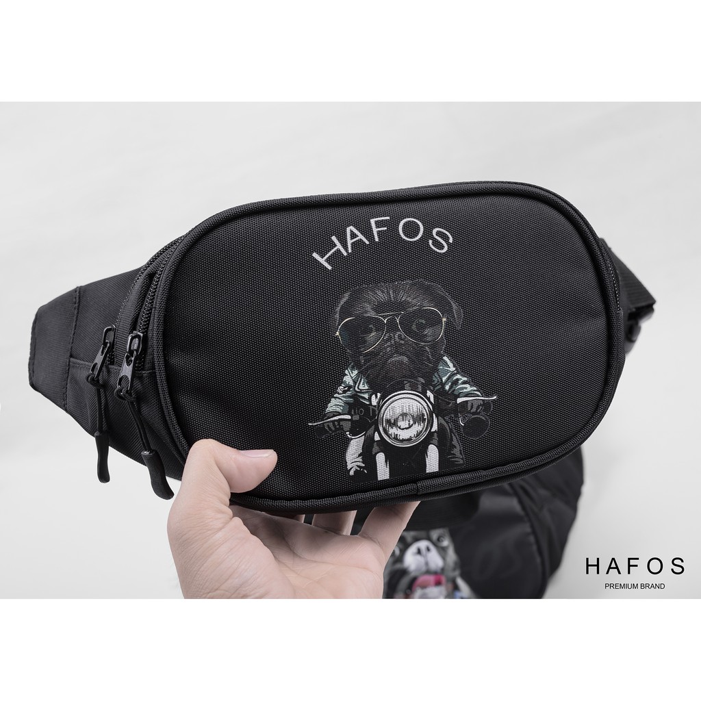 Túi bao tử Collab Bull&Bike Poly Bumbag - HAFOS BRAND® | BigBuy360 - bigbuy360.vn
