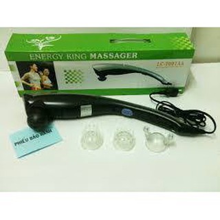 MÁY ĐẤM LƯNG, MASSAGE CẦM TAY LC-2007AA. (3 đầu matxa)