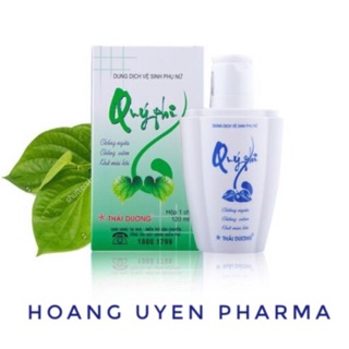 Dung dịch vệ sinh phụ nữ Quý Phi - TInh chất Trầu không - Sát trùng chống ngứa chống viêm, giữ ẩm 120ml