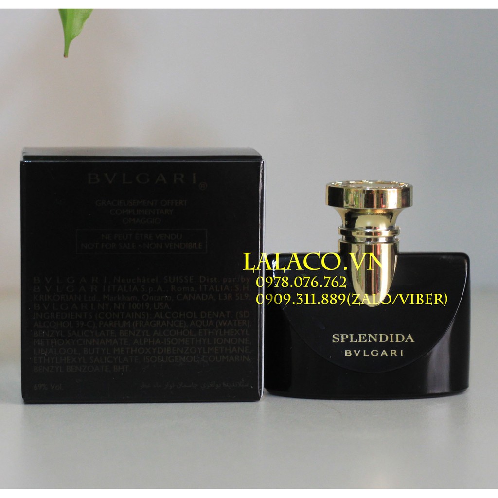 Nước hoa mini Bvlgari Splendida Jasmin Noir 5ml
