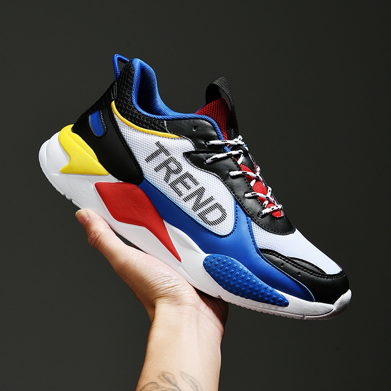 Giày sneaker chạy bộ IELGY trọng lượng nhẹ thoáng khí thời trang cho nam