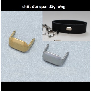 10 chốt nối quai dây lưng - phụ kiện làm đồ da
