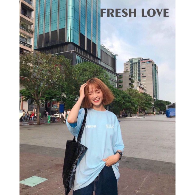 ÁO THUN UNISEX TAY LỠ FROM RỘNG