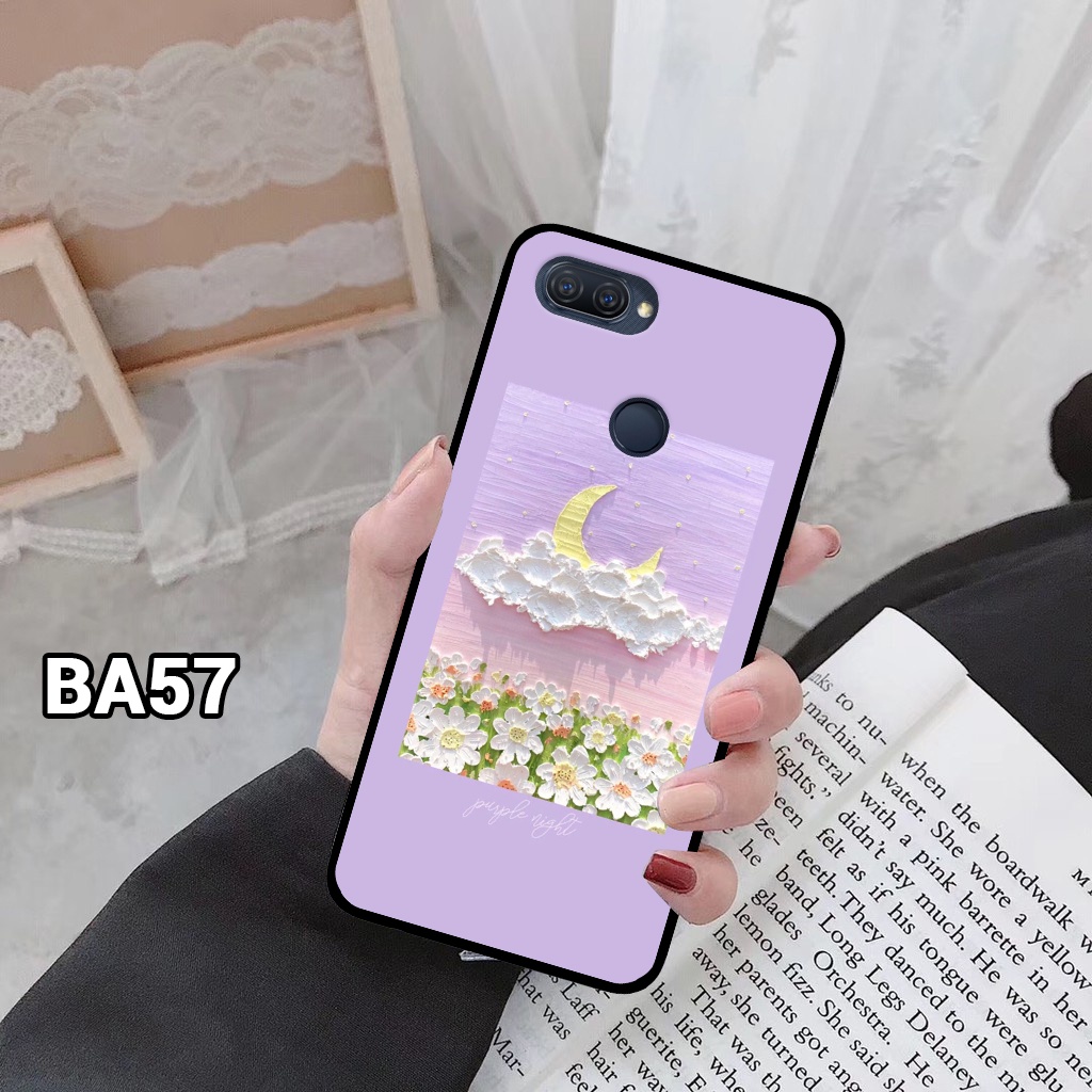 Ốp lưng điện thoại OPPO A12/ A5s/ A7/ F9/ F5/ F7 in hình hoa sáp siêu xinh xắn