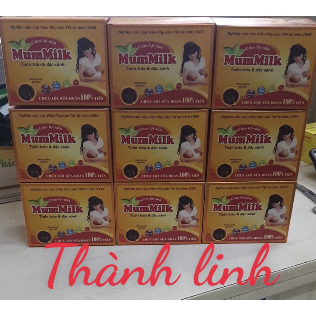 MUMMILK CỐM LỢI SỮA - MẸ KHỎE, BÉ NGOAN HỘP 20 GÓI