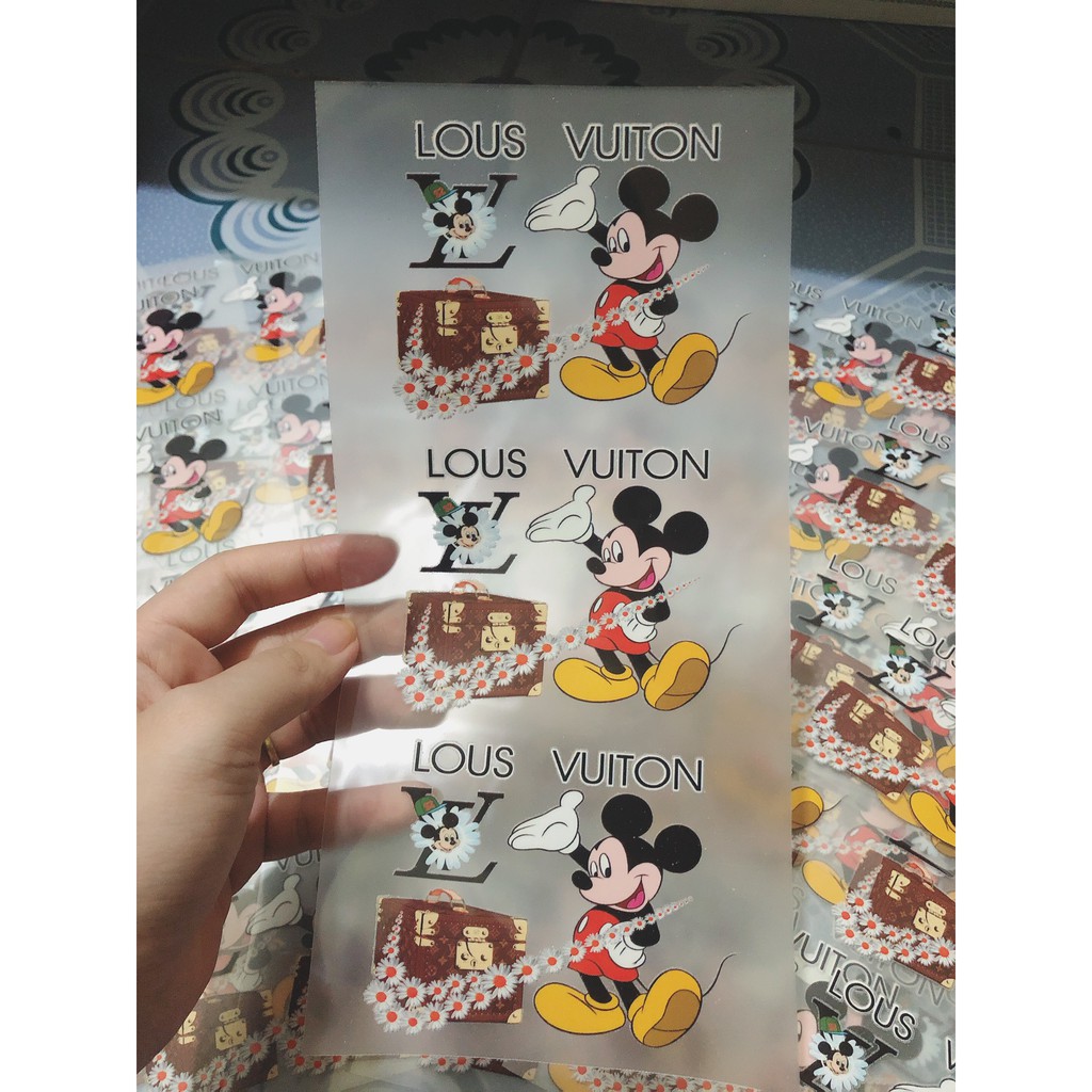 Sticker dán ủi hình Mickey
