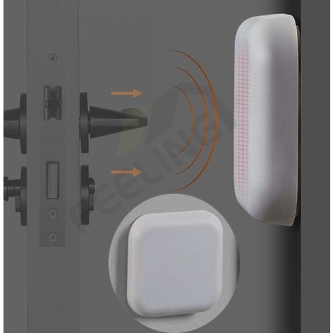 FEELING🌈Miếng Đệm Dán Tường Chống Va Đập Bảo Vệ Cửa,Miếng Dán Tường Bằng Silicon Chống Va Chạm Chống Sốc Không Gây Tiếng Ồn Bảo Vệ Tường / Tay Nắm Cửa
