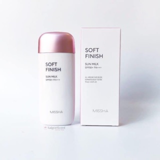 [ Chuẩn auth ] Kem chống nắng Missha soft finish SPF50 PA+++