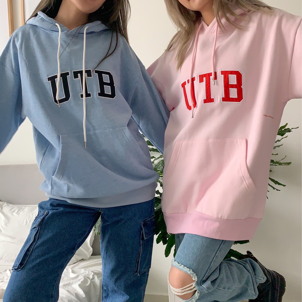 Usthebasic - Áo mũ trùm đầu UTB Classic Logo Oversized Hoodie | BigBuy360 - bigbuy360.vn