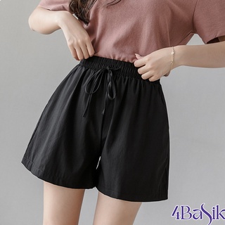 Quần short, quần đùi nữ vải đũi siêu mát - 4BASIC - SD01