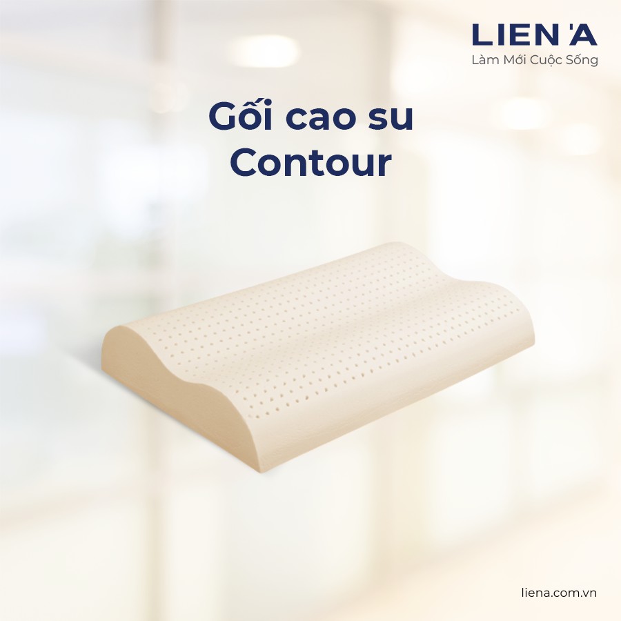 Gối Cao Su Lượn Sóng Liên Á Contour