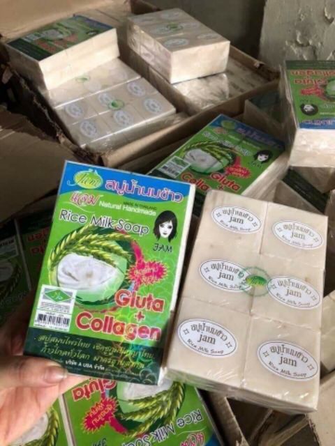 Combo 12 cục xà bông cám gạo | BigBuy360 - bigbuy360.vn