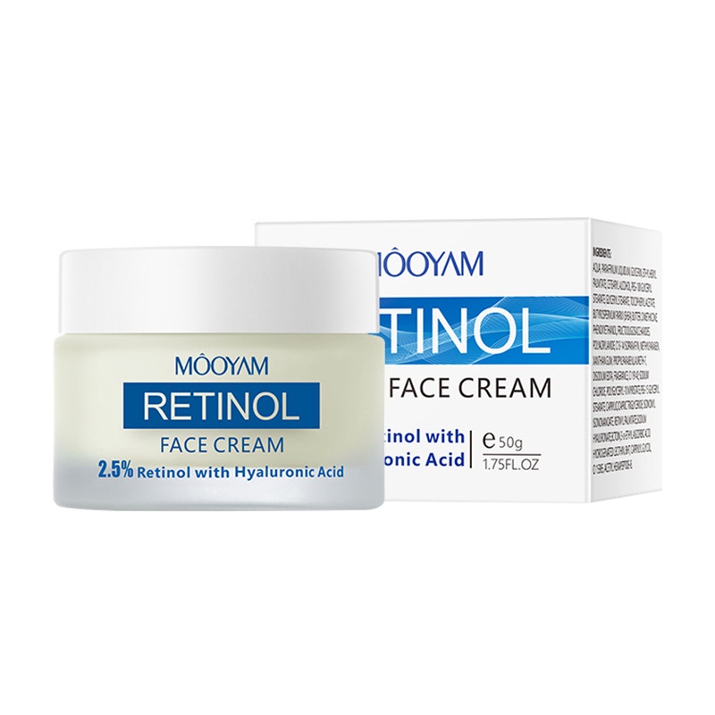 Kem Dưỡng Da Mặt Retinol 50g Dưỡng Ẩm Chống Lão Hóa Giảm Nếp Nhăn Làm Trắng Da