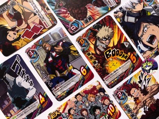 [ BÀI IN ] Boku no hero tag card game 63 lá