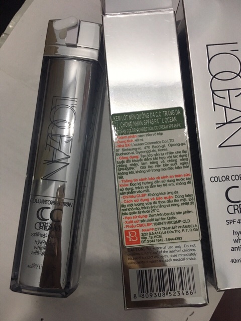 Kem Lót Nền CC Trắng Da, Chống Nhăn SPF 45/PA+++ L’ocean | BigBuy360 - bigbuy360.vn