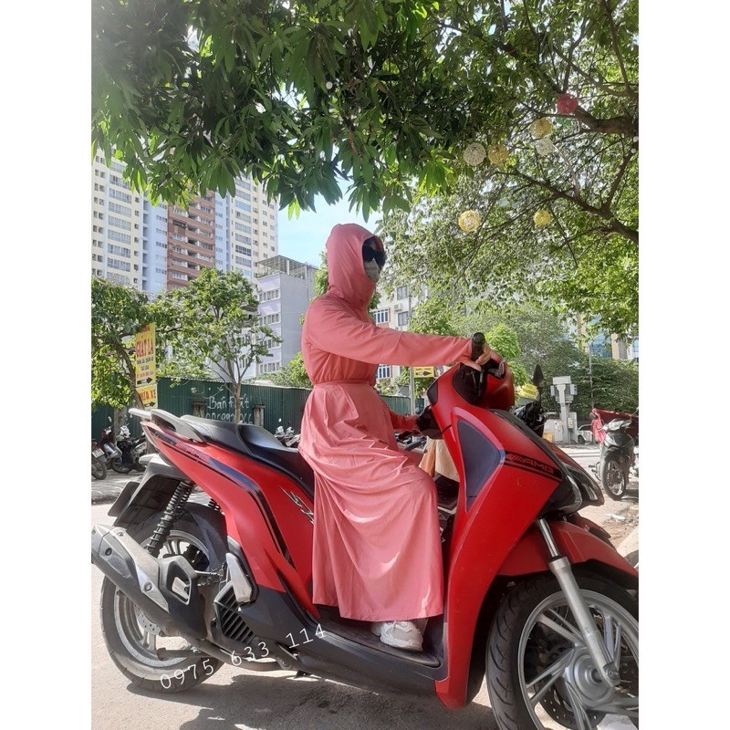 Combo Áo + Váy Chống Nắng Thông Hơi