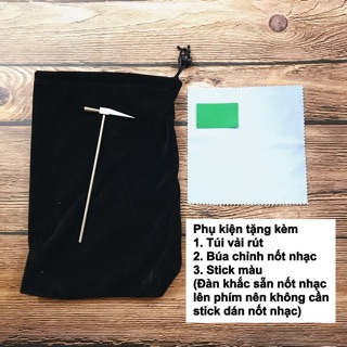 ĐÀN KALIMBA KHẮC PHÍM ARES AK02 Tím -(CÓ VIDEO)