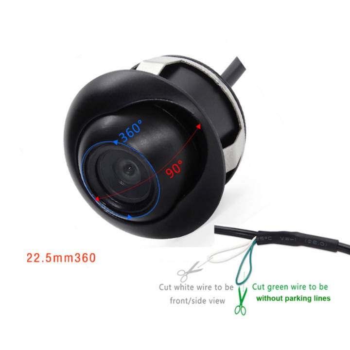 1 chiếc camera cạp lề gắn gương chiếu hậu ô tô thương hiệu Phisung YSJ-0176