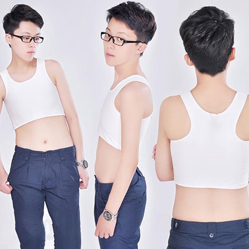 -HÀNG NHẬP KHẨU Áo nịt ngực thoáng khí dành cho cô nàng tomboy Liên hệ mua hàng 084.209.1989