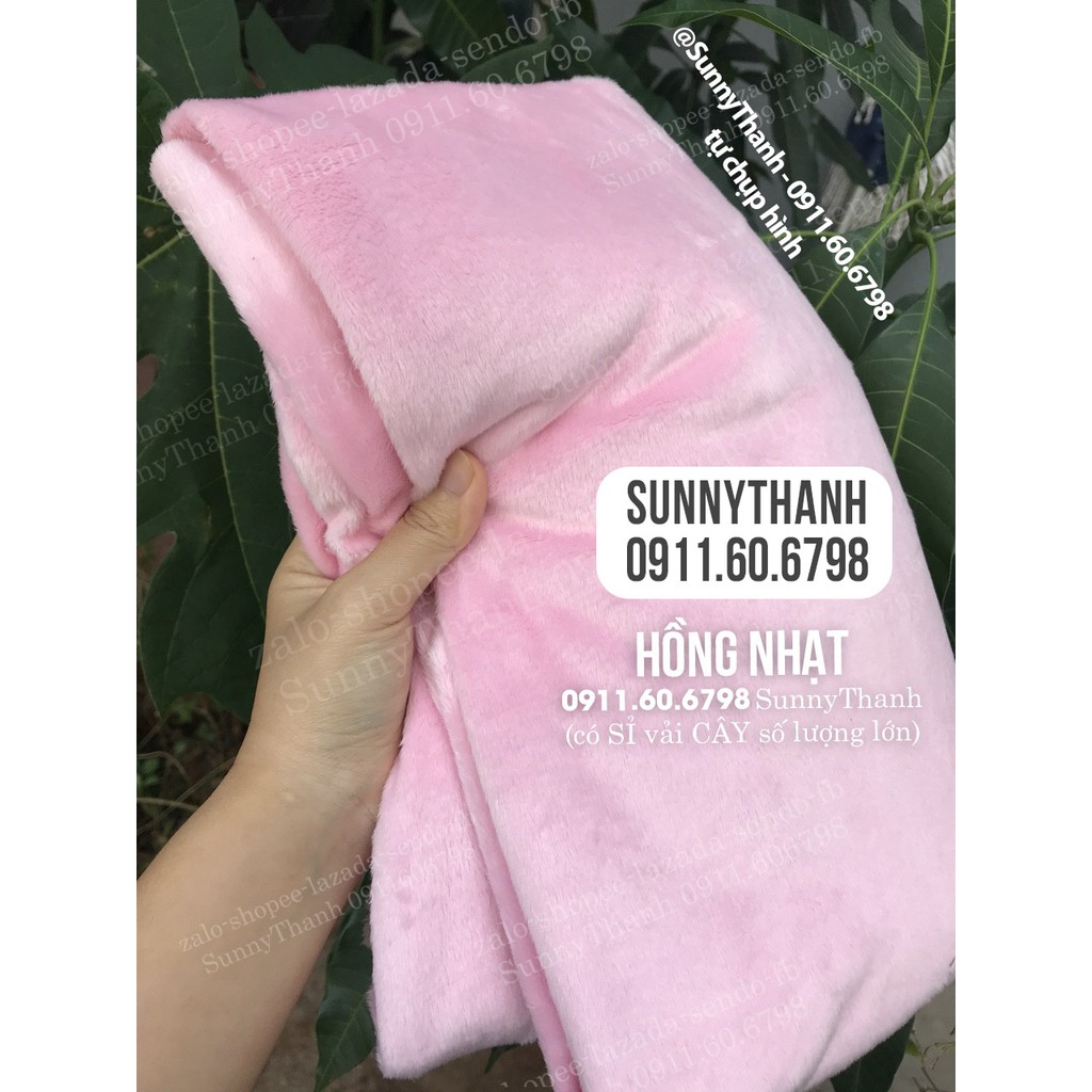 Combo 79 vải lông nhung sunnythanh