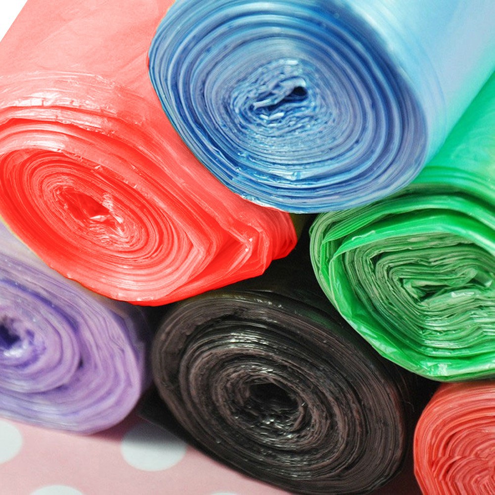 50 Cái/cuộn Túi Thùng Rác Dùng 1 Lần Thân Thiện Môi Trường