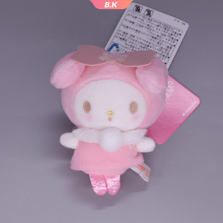 SANRIO HELLO KITTY Đồ Chơi Nhồi Bông Hình Nhân Vật Hoạt Hình Kuromi My Melody Dễ Thương (Ku2)