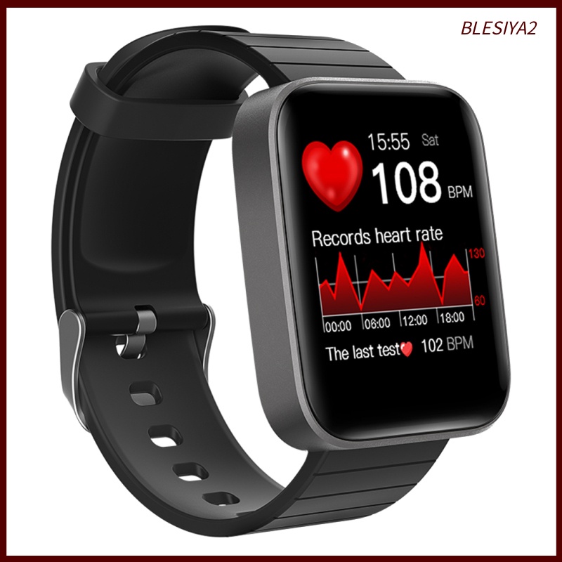 [BLESIYA2]T68 Men Waterproof Bluetooth 5.0 Heart Rate Monitor Smart Watch Wristband