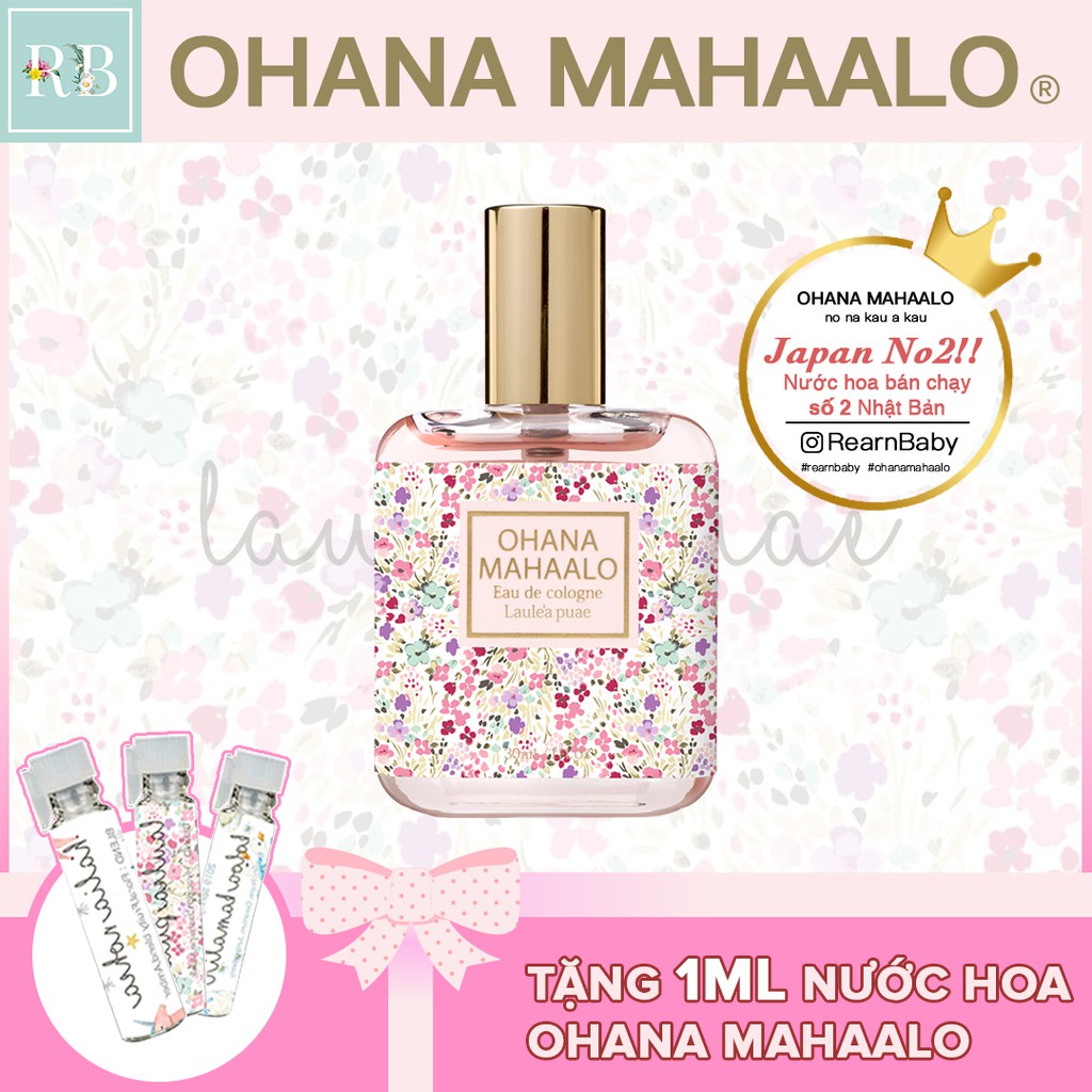 Nước Hoa Nhật Bản Ohana Mahaalo Laule'a Puae 30ml