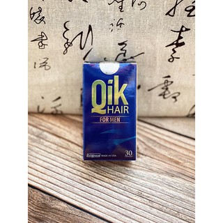 [For Man] QIK HAIR - Giảm Rụng Tóc, Mọc Tóc Chắc Khỏe