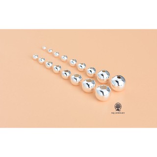 Bi bạc 8mm - Charm bi bạc 8mm