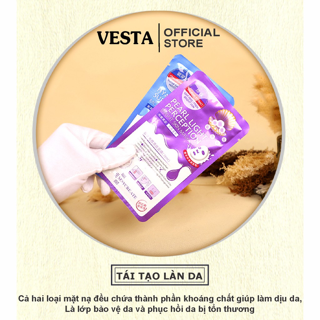 Mặt nạ ha maycreate mask giấy dưỡng ẩm trắng sáng da 28ml | BigBuy360 - bigbuy360.vn
