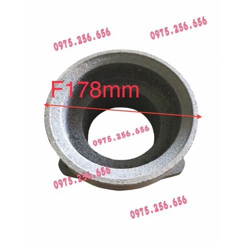 Phụ tùng hùng lỳ Puly máy nổ 15 DF 18Cm 2 rãnh B cổ ngắn cao 9.8cm puly máy nông nghiệp máy nghiền
