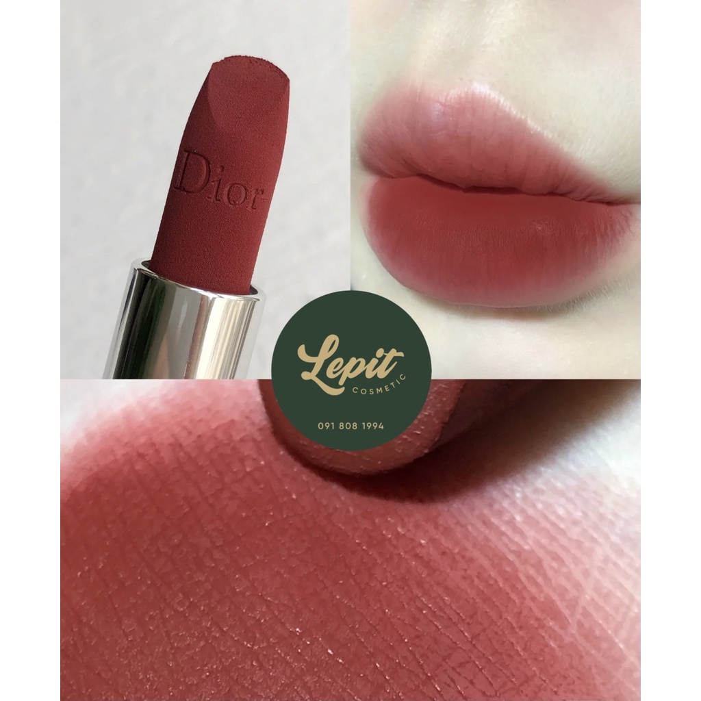 Son Dior Velvet Matte 999 và 720