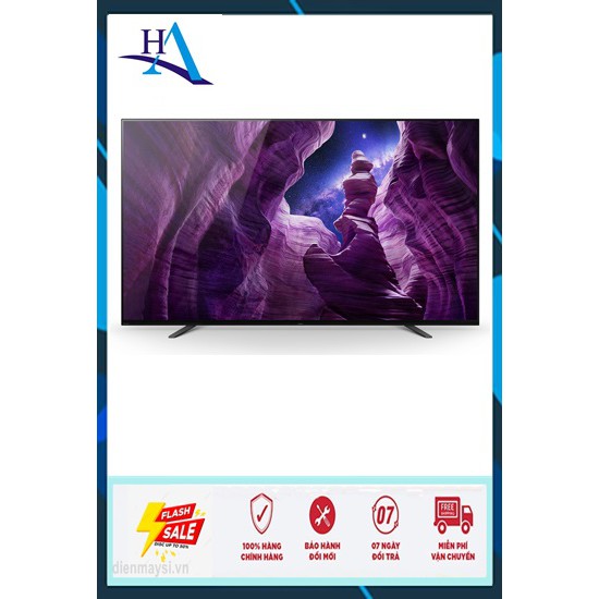 Android Tivi OLED Sony 4K 65 inch KD-65A8H (Miễn phí giao tại HCM-ngoài tỉnh liên hệ shop)