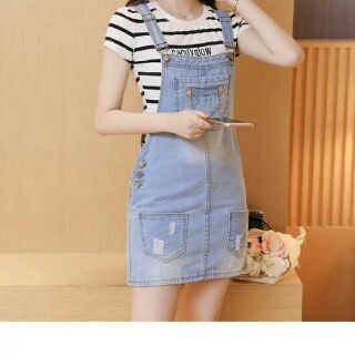Hot !! Váy yếm bò