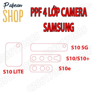 Dán CAMERA PPF 4 lớp chống va đập cho SAMSUNG S10 LITE / S10 5G / S10e / S10 / S10+