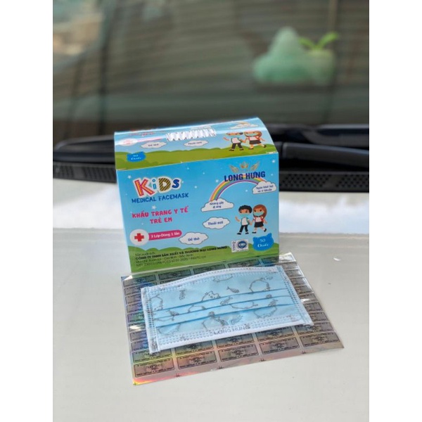 Combo 2hộp Khẩu trang số 1 Việt Nam khá.ng khuẩn cao Kangbi- Long Hưng