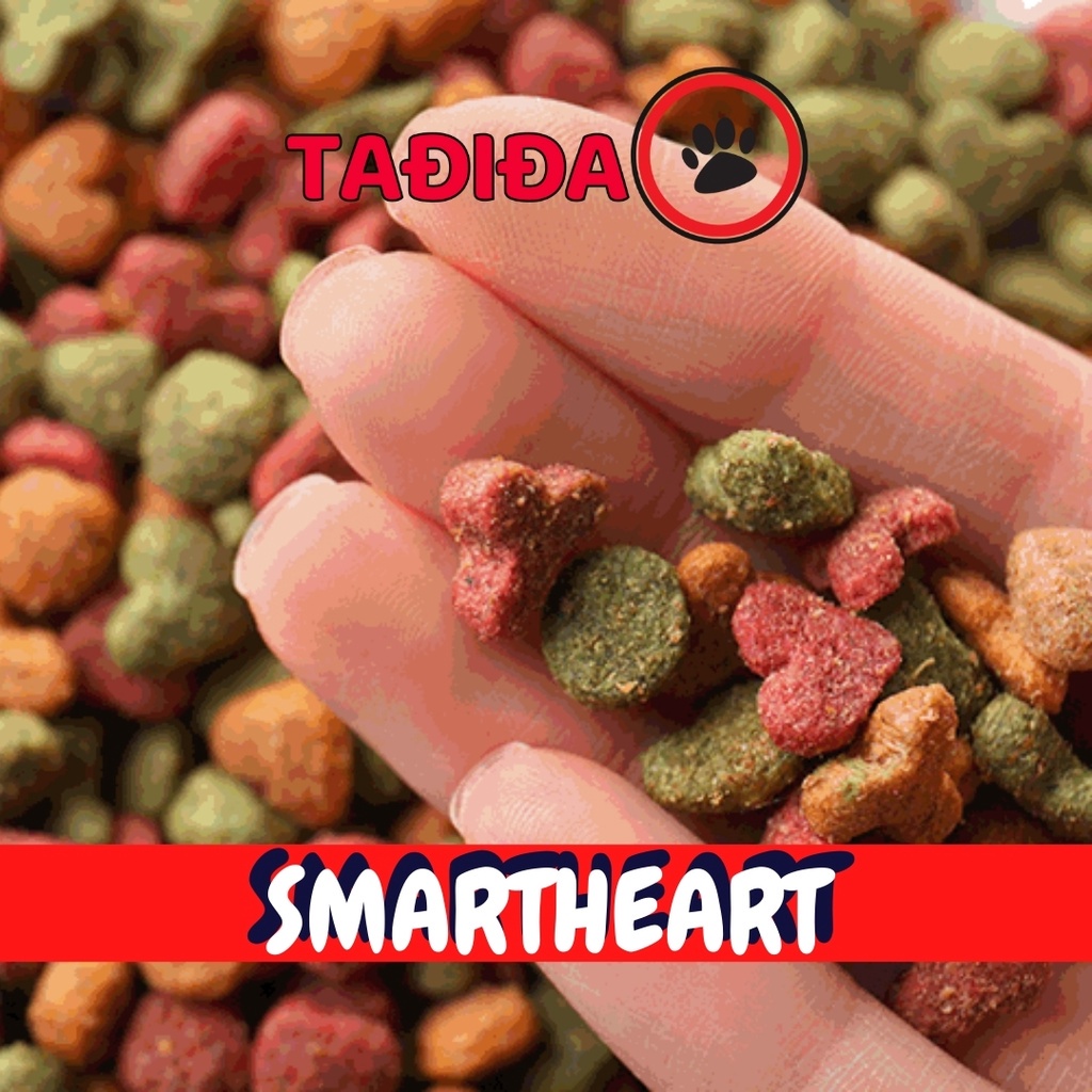 Thức ăn cho Chó lớn SmartHeart hạt khô Vị Thịt Bò Nướng 400gr – Tadida Pet