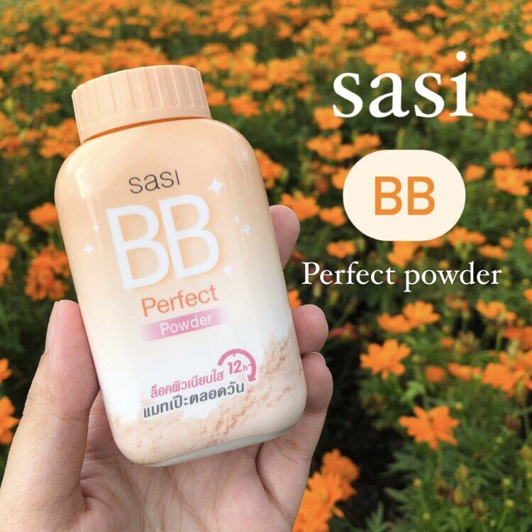 Phấn Phủ Sasi BB Perfect Powder Phấn phủ che khuyết điểm giúp da luôn mịn đẹp suốt ngày dài 12 tiếng Thái Lan - 50g | BigBuy360 - bigbuy360.vn