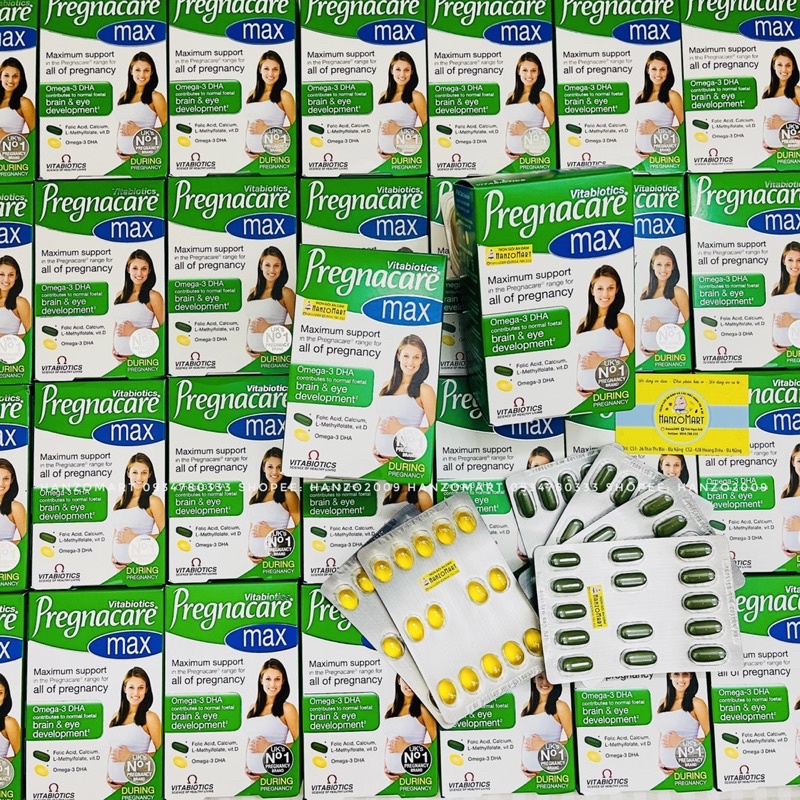 Vitamin Bầu Pregnacare Max , 84 viên UK