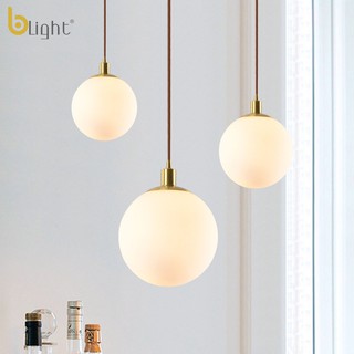 Đèn Trần Thả Thủy Tinh Cầu Tuyết Blight - BL006