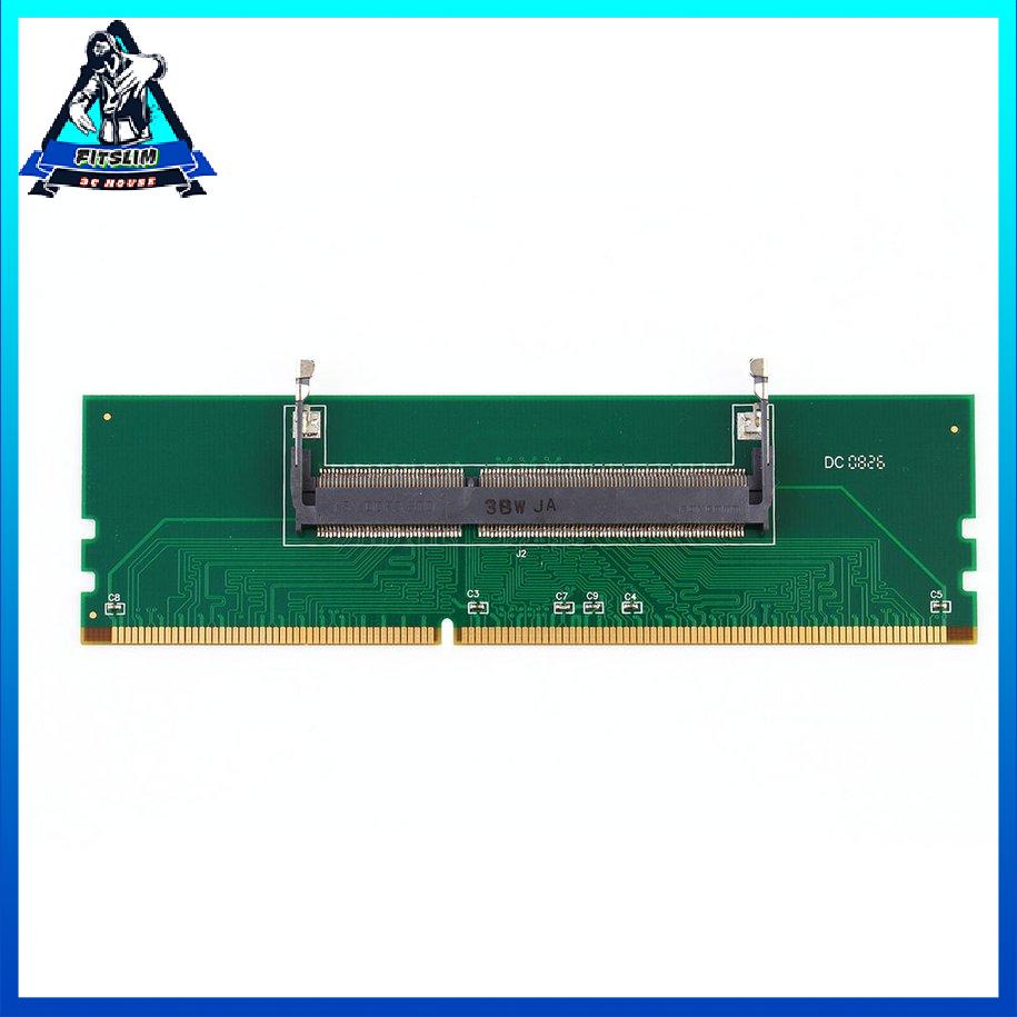 Máy tính xách tay DDR3 SO-DIMM sang để bàn DIMM Bộ nhớ RAM kết nối chuyển đổi