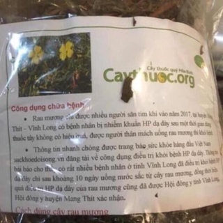 Cây rau mương khô hỗ trợ đau dạ dày, HP cực kì tốt 1 kg