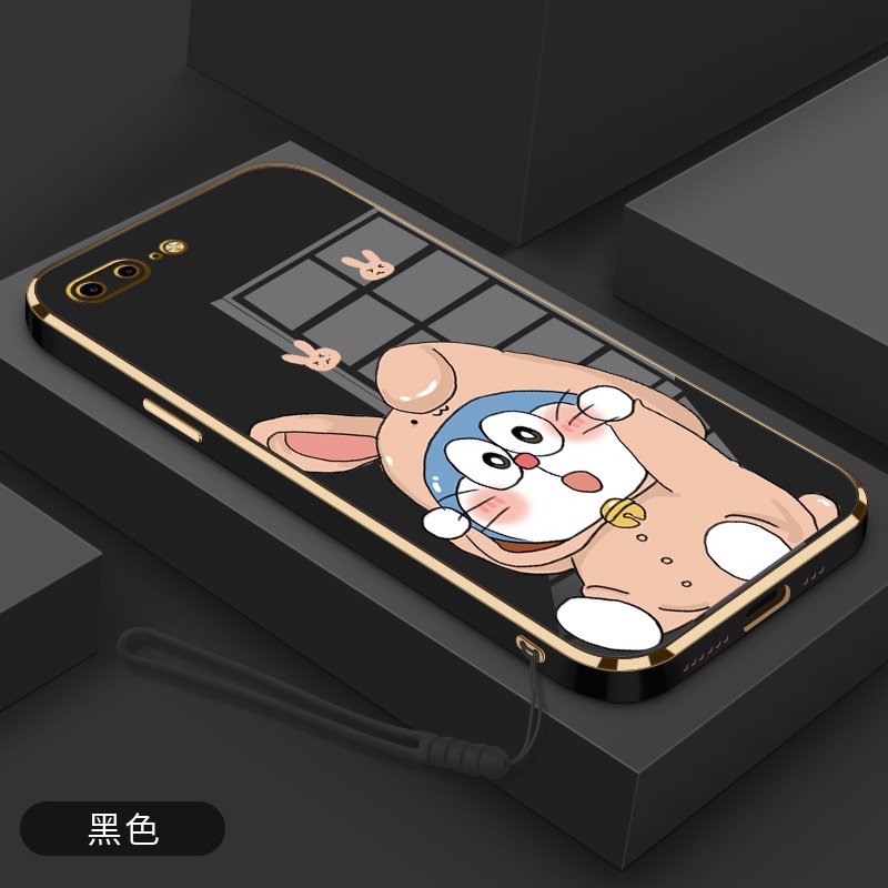 Ốp Điện Thoại Mềm Hình Doraemon Thỏ Hoạt Hình Cho iPhone xr xs max iPhone 7 plus 8plus iPhone 6 6plus i6 6s 7 8 se2 se3