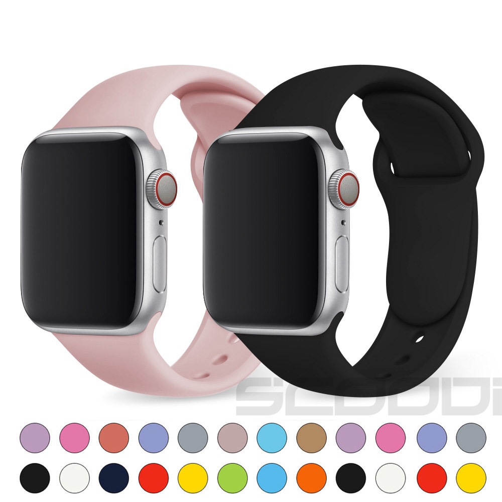 Dây đeo silicon thay thế cho đồng hồ thông minh for Apple Watch Ultla 1 / 2 / 3 / 4 / 5 / SE / 6 /7/8,41mm/45mm/49mm 42mm/44mm 38mm/40mm