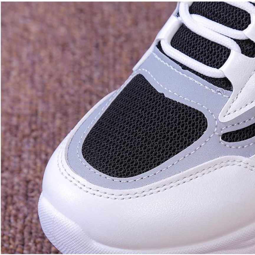 Giày thể thao nữ độn đế 4 cm siêu cao ulzzang sneaker nữ