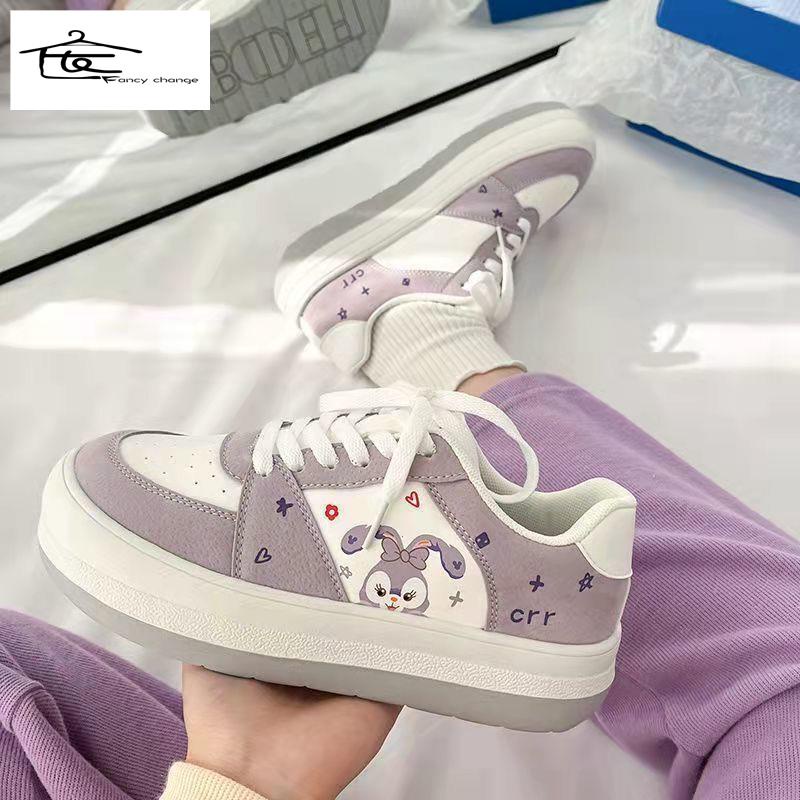 Giày Thể Thao Đế Dày Phong Cách Nhật Bản Thời Trang Xuân Thu Cho Nữ