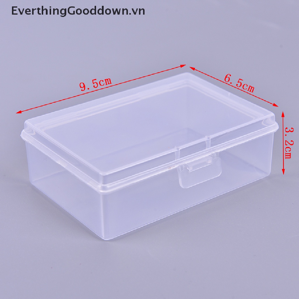 Bộ 2 Hộp Nhựa Trong Suốt Đựng Bài Poker Tiện Lợi Ốp